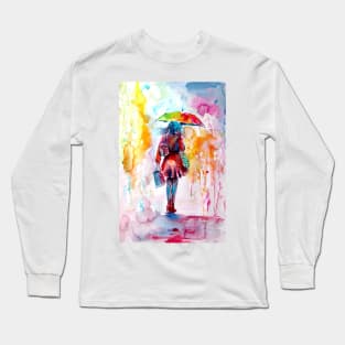 Colorful rainy day III Long Sleeve T-Shirt